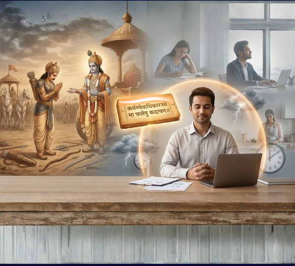 🕉️Karma Yoga: Working Without Worry🌸