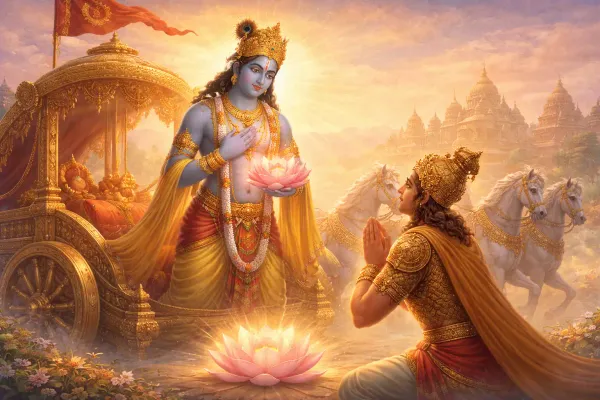 Bhakti in the Bhagavad Gita: The Highest Path to Divine Grace
