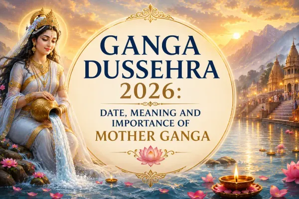 Ganga Dussehra 2026: Date, Meaning and Importance of Mother Ganga