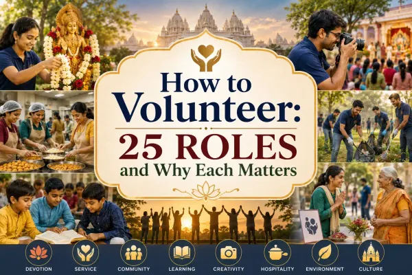 How to Volunteer: 25 Roles and Why Each Matters