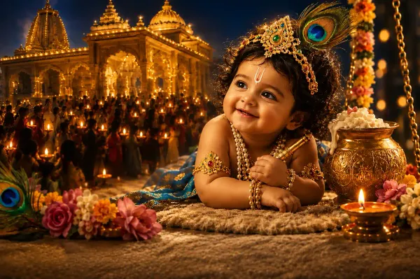Janmashtami 2026 at RKT Dallas: Celebrate with Bhakti, Joy and Swami Mukundananda
