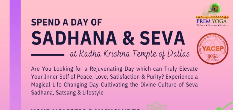 Sadhana & Seva Day
