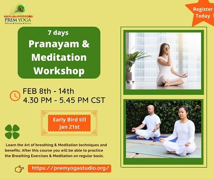 7 Days Pranayam Workshop