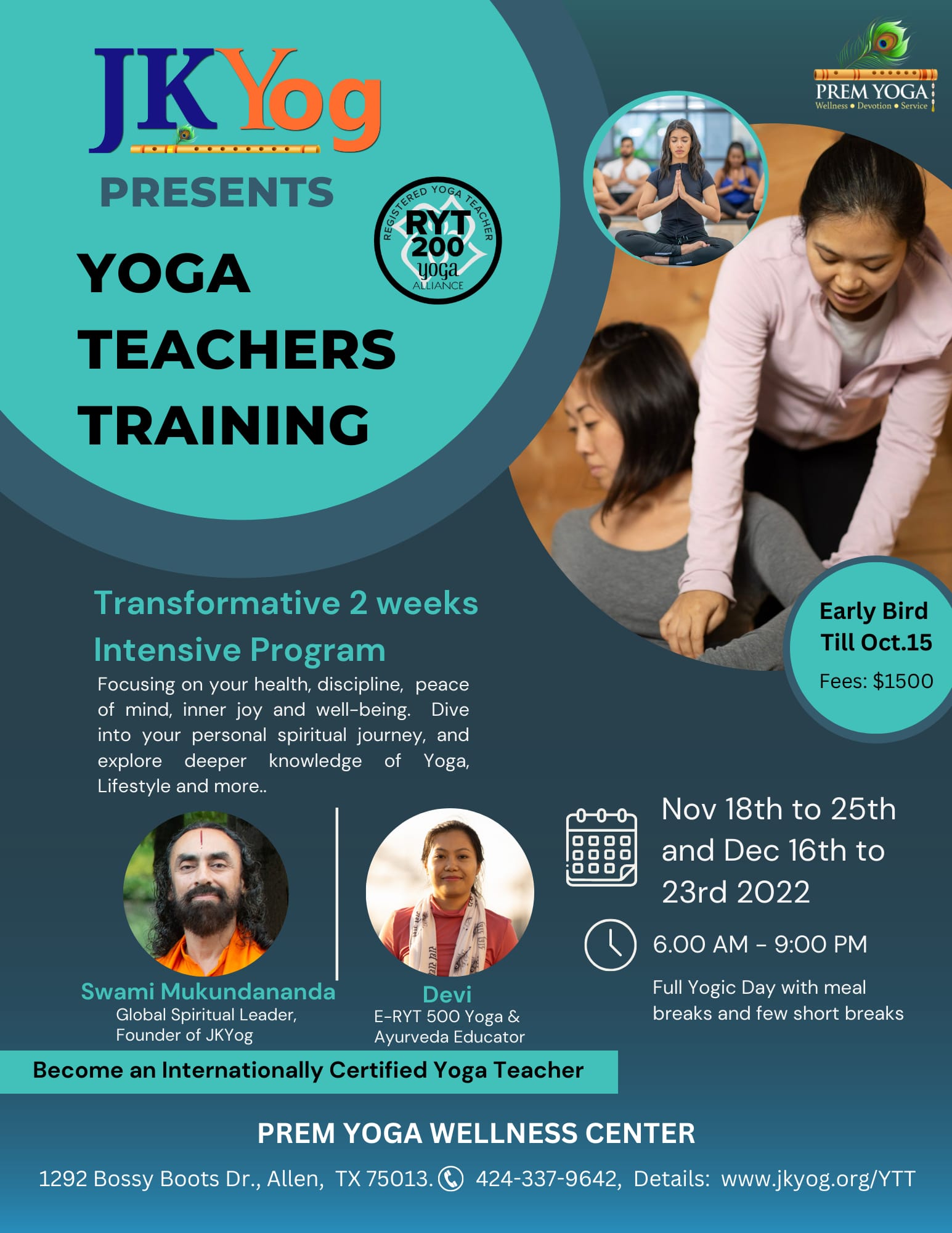 Yoga Teachers Training