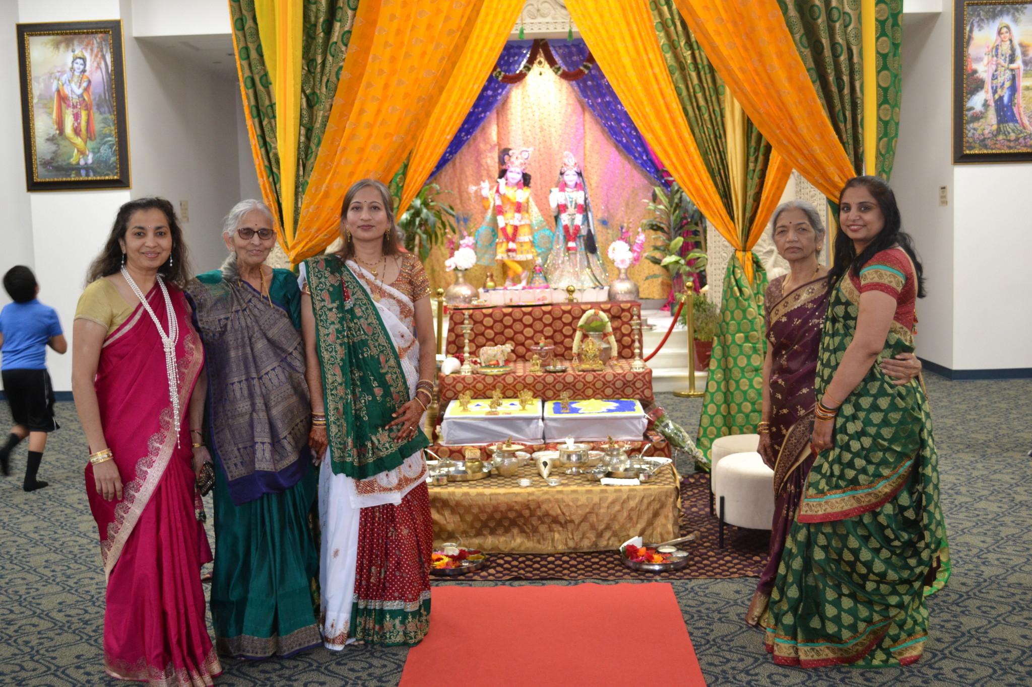 Tulsi Maa and Krishna's Wedding celebration