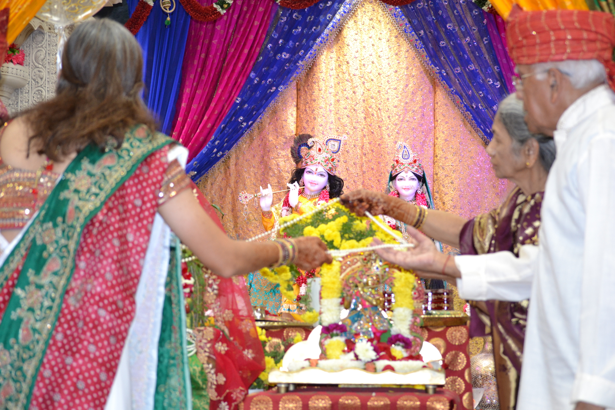 Tulsi Maa and Krishna's Wedding celebration