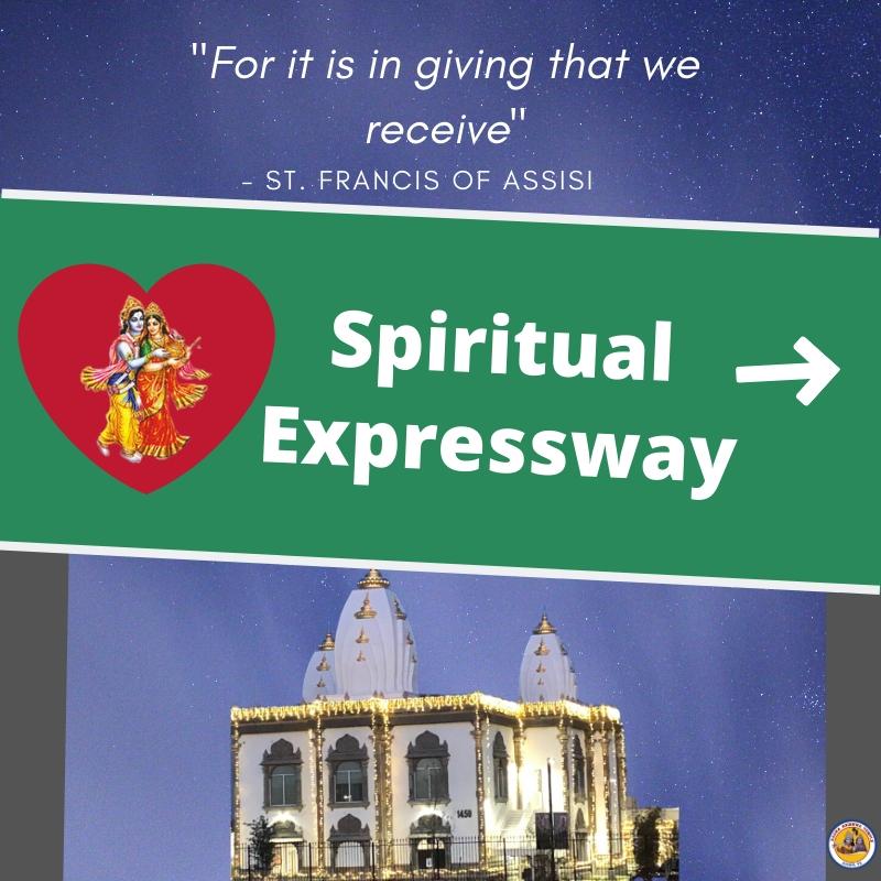 Giving is the Expressway to Building Your Spiritual Wealth