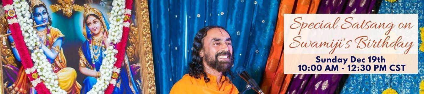 Special Satsang for Swami Mukundananda's Birthday