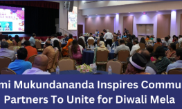 Swami Mukundananda Inspires Community Partners To Unite for Diwali Mel