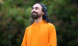 Swamiji at the CICE Inauguration
